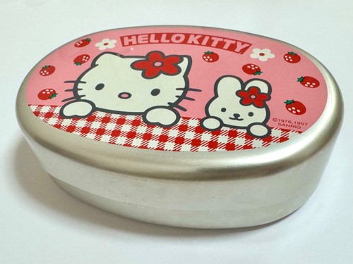 Vintage hello kitty tin bento - vintage,