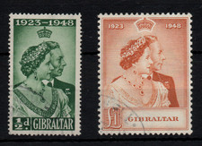 Gibraltar 1948 Silver Wedding