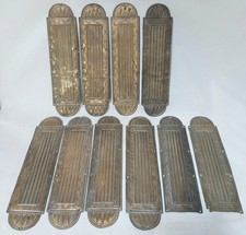 10 Vintage Antique Embossed