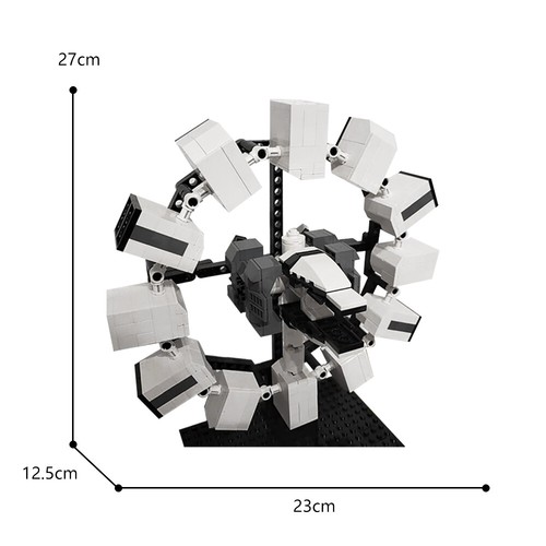 Spacecraft model with - model, landers