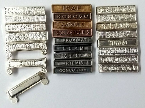 Miniature medal clasps ribbon - miniature,