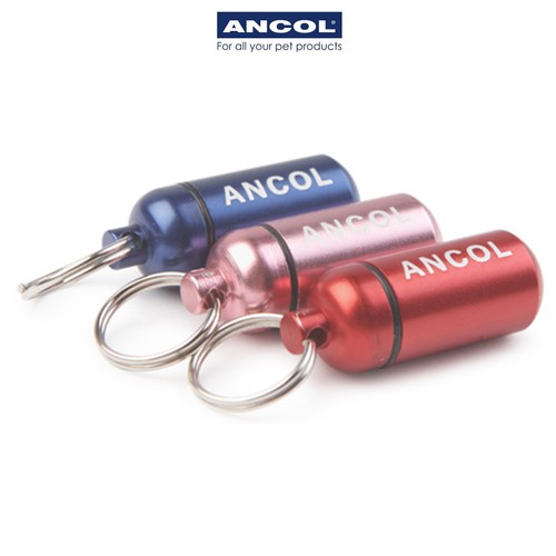 Tube dog tag ancol - dog,