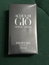 GIORGlO ARMANl ACQUA DI GlO PROFUMO 75ml Rare  Discontinued Fragrance
