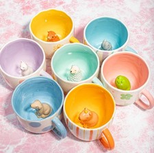 3D Animal Mug Surprise Hidden