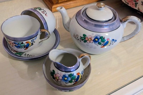 Vintage japanese lustreware - vintage,
