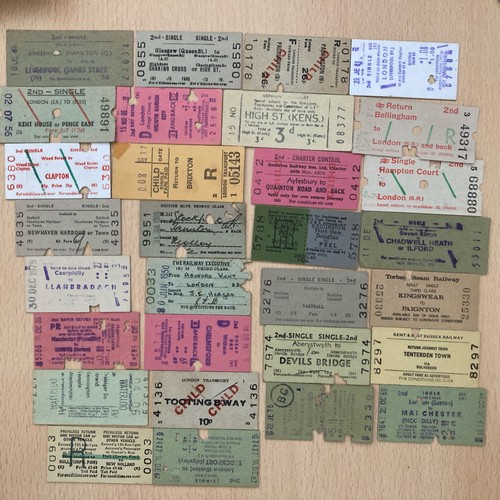 Railway ticket s - , ticket,s