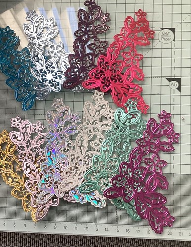 Pack foiled tattered - 10,