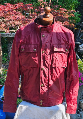 Belstaff racemaster 1981 red - racemaster,