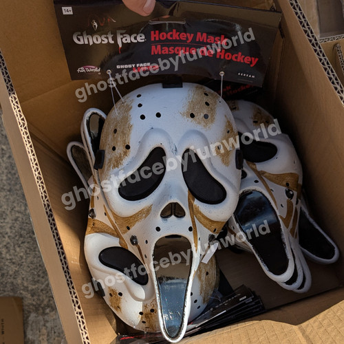 Ghost face hockey mask - mask,