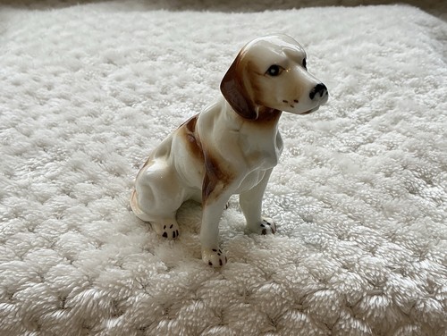Dog miniature bone china - dog,