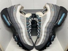 Nike Air Max 95 OG UK10 Baltic Blue Grey Great Condition Unisex Mens Trainers