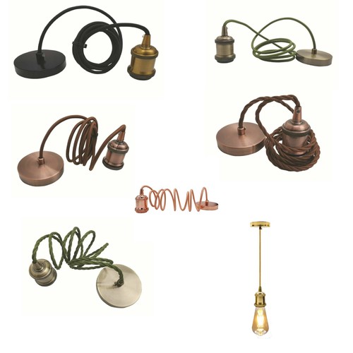 Pendant light fitting e27 - fitting,