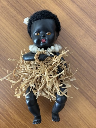 Vintage rosebud thumbsuck - vintage, doll