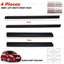 For Suzuki Swift 1.2L GL GLX 2012 17 Set 4Dr Inner Weatherstrip Door Belt