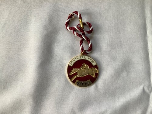 Horse racing members enamel - racing,