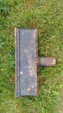 vintage cast iron reclaimed shaped rain water hopper solid condition