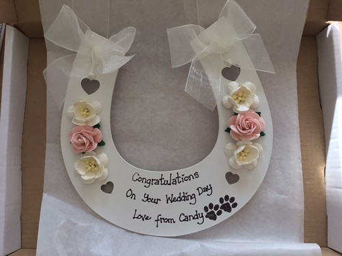 Personalised lucky horseshoe - personalised,