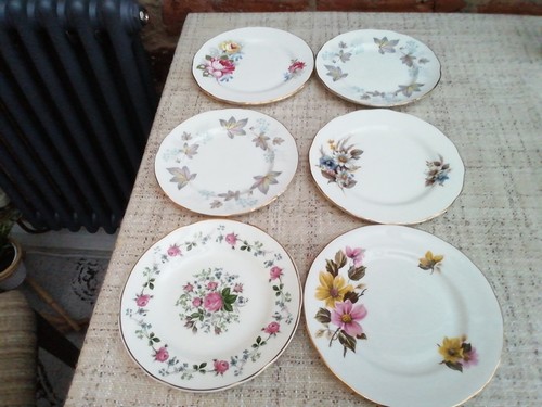 Vintage mismatch china side - vintage,