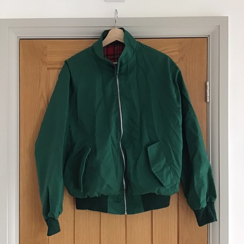Green harrington jacket - harrington, jacket.