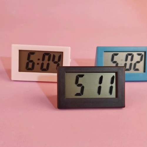 Table clock digital battery - table,