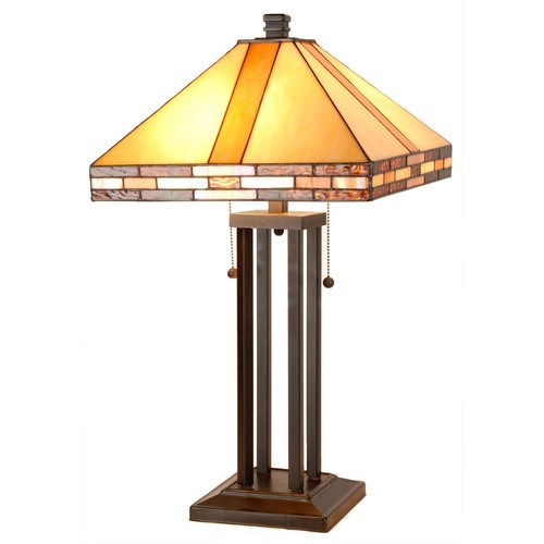 Art deco large tiffany table - tiffany,