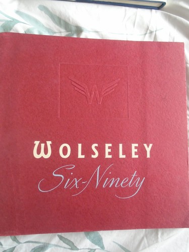 Wolseley six ninety brochure - wolseley,