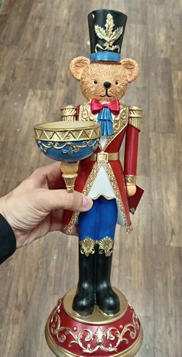 Christmas bear nutcracker - christmas,