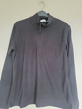 Mountain Warehouse Ldaies Fleece Jumper Size Medium, Black Long Sleeve