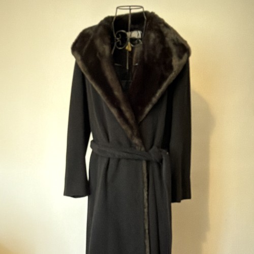 Nicole farhi black long belted - farhi,