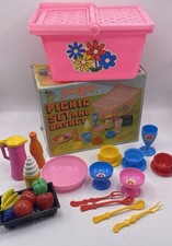 Pink Lady Toy Picnic Set