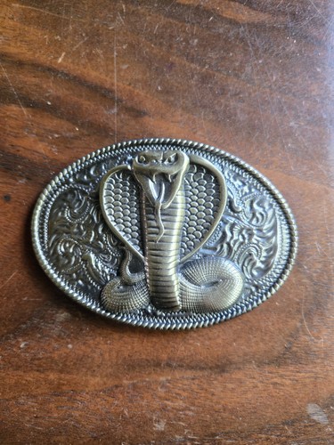 Vintage cobra snake belt - snake,