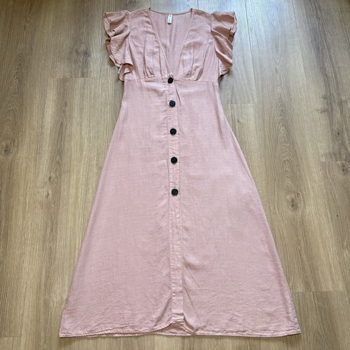 Zara blush pink lyocell linen - zara,