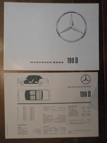 Mercedes benz 190d fintail - benz,