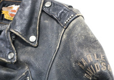 Harley davidson jacket brown - davidson, l