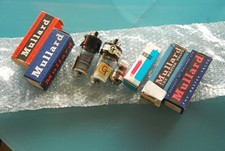 VINTAGE VALVES MULLARD RFT GROOVE TUBES X 8 TOTAL 5 BOXED SEE IMAGES VGC