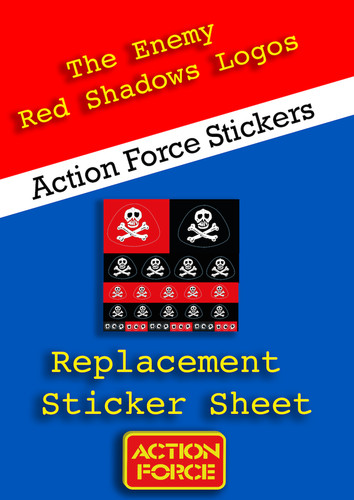Vintage action force red - action,