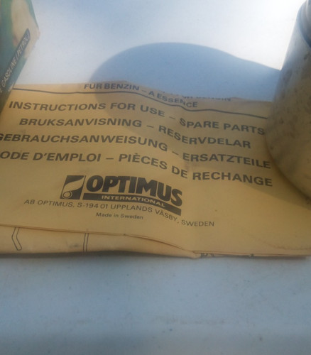 Svea 123 campstove optimus - svea,