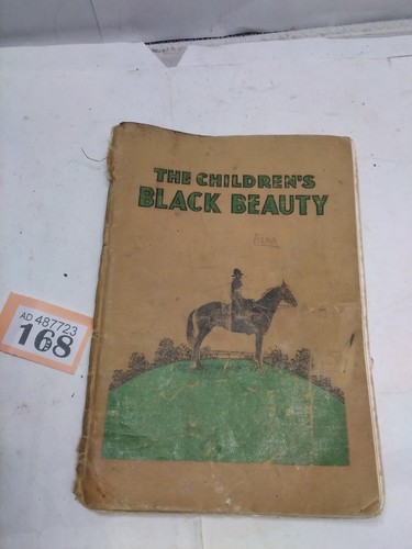 Black beauty book 1938 vintage - black,