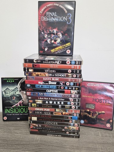 Dvd horror film bundle - dvd, 24