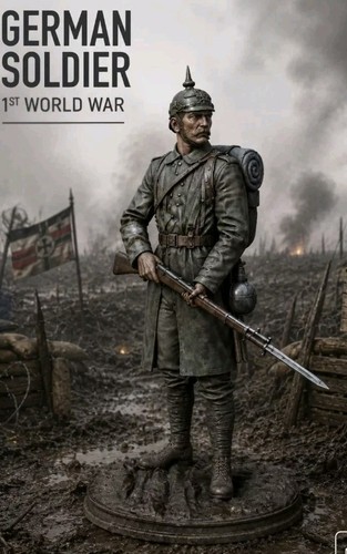 Ww1 german soldier - ww1, 1:16