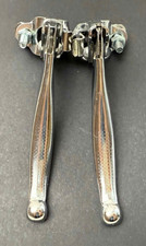 BMX Steel Brake Levers Silver Die-Cast Pair of Levers