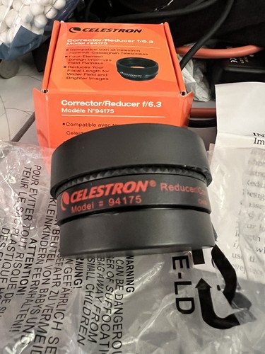 Celestron reducer model - celestron, f6.3