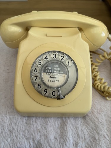 Vintage rotary telephone - vintage,