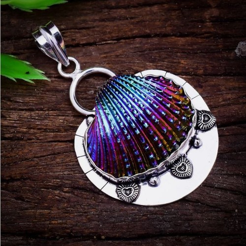 Fabulous rainbow seashell - rainbow,