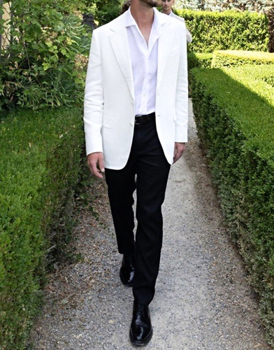 Suitsupply off white tailored - off-white,