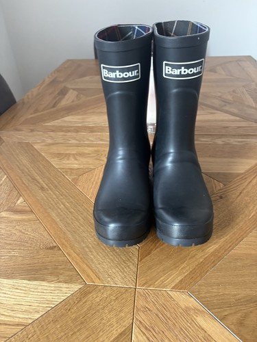 Barbour wellington boots black - wellington,