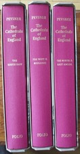 Cathedrals of England - Pevsner + Metcalf - FOLIO 2005 Hardbacks