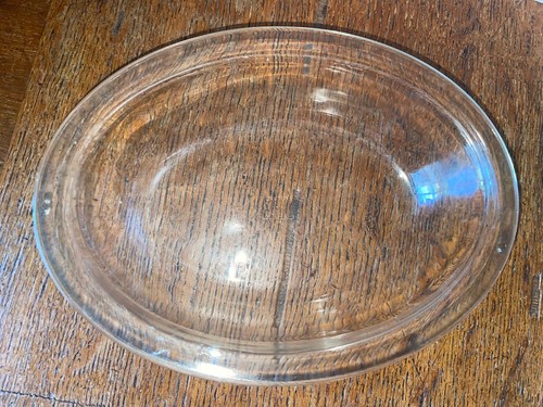 Jaj pyrex england oval clear - jaj,
