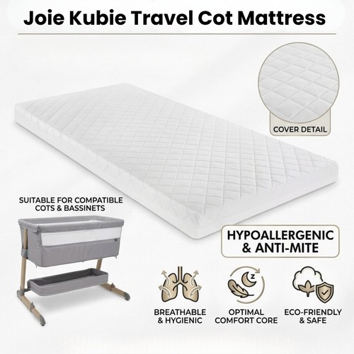 Joie kubie travel cot - joie, mattress