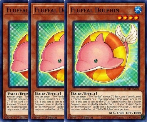 Yugioh fluffal dolphin 3 - -,
